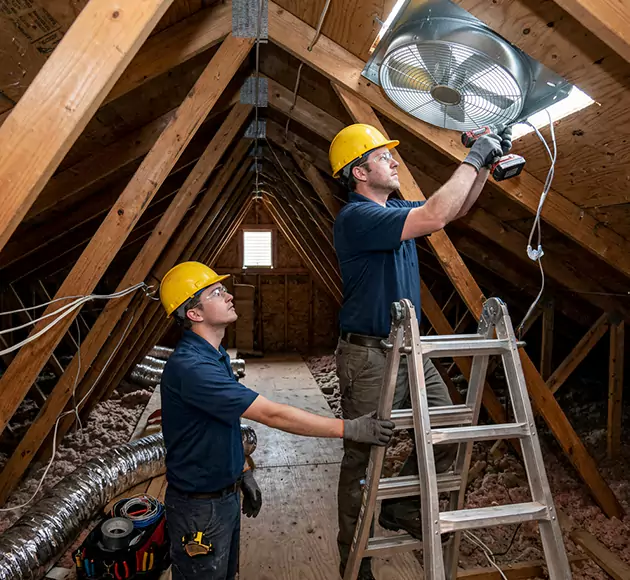 Professional Attic Fan Installation: Your Local Ventilation Team in Springdale, AR