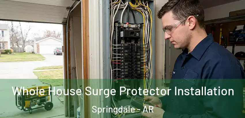 Whole House Surge Protector Installation Springdale - AR